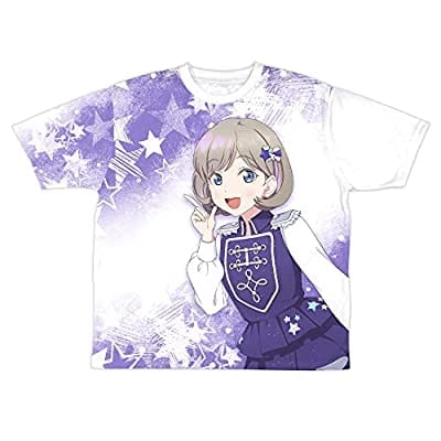 ラブライブ!スーパースター!! 描き下ろし 唐 可可 両面フルグラフィックTシャツ『Sing!Shine!Smile!』Ver.-L