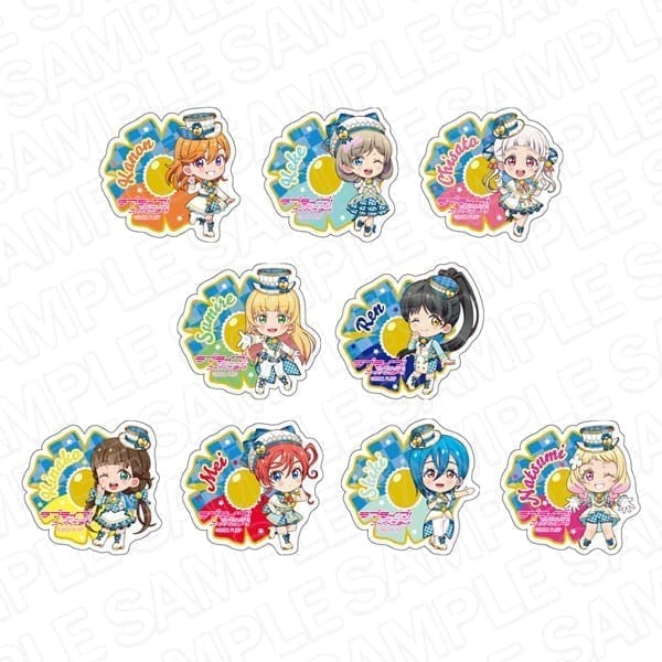 ラブライブ!スーパースター!! アクリルバッジ ホワイトデー デフォルメ ver BOX