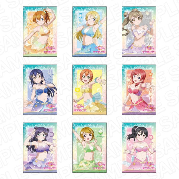 ラブライブ!スクールアイドルフェスティバル ALL STARS スクエアカンバッジ Mermaid festa vol.1 ver  BOX