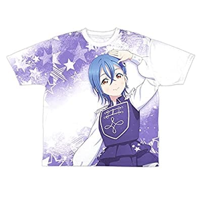 ラブライブ!スーパースター!! 描き下ろし 若菜 四季 両面フルグラフィックTシャツ『Sing!Shine!Smile!』Ver.-L