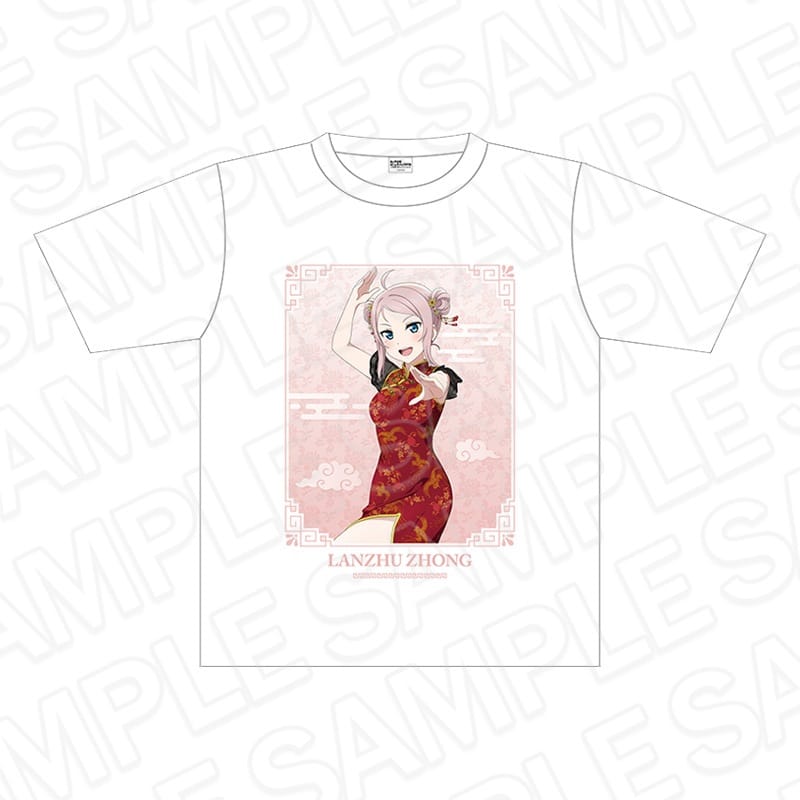 ラブライブ!虹ヶ咲学園スクールアイドル同好会 Tシャツ 鐘 嵐珠 チャイナ服 ver