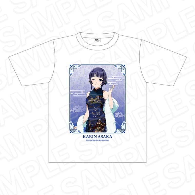 ラブライブ!虹ヶ咲学園スクールアイドル同好会 Tシャツ 朝香果林 チャイナ服 ver