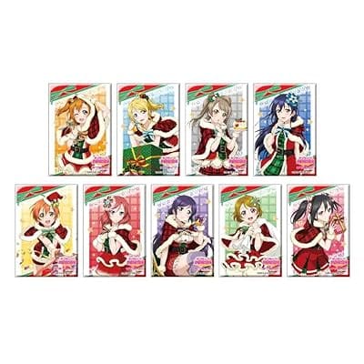 ラブライブ!スクールアイドルフェスティバル しかくい缶バッジコレクション μ's クリスマスver. 9個入り1BOX