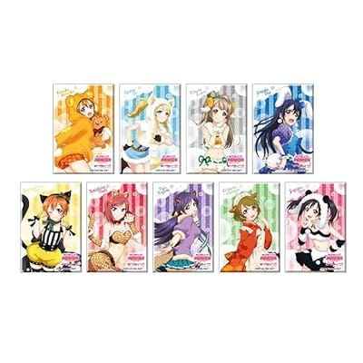 ラブライブ!スクールアイドルフェスティバル しかくい缶バッジコレクション μ's アニマルver. 9個入り1BOX