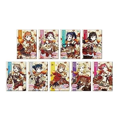 ラブライブ!スクールアイドルフェスティバル しかくい缶バッジコレクション Aqours 紅葉狩りver.