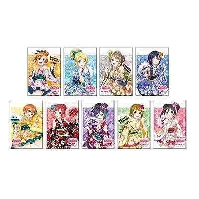 ラブライブ!スクールアイドルフェスティバル しかくい缶バッジコレクション μ's 浴衣ver. 9個入り1BOX