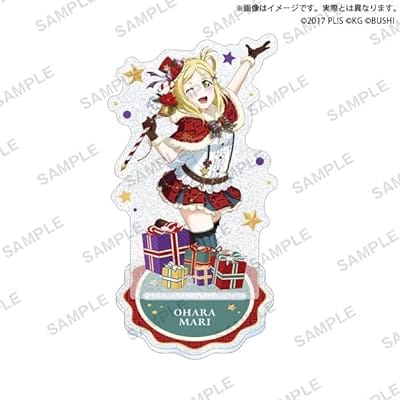 ラブライブ!スクールアイドルフェスティバル きらりんアクリルスタンド Aqours クリスマスver. 小原鞠莉