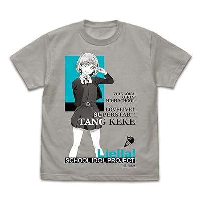 ラブライブ!スーパースター!! 唐可可 Tシャツ/LIGHT GRAY-XL