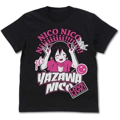 ラブライブ! 矢澤にこ エモーショナルTシャツ/BLACK-M