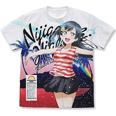 ラブライブ!虹ヶ咲学園スクールアイドル同好会 優木せつ菜 フルグラフィックTシャツ 水着Ver./WHITE-L