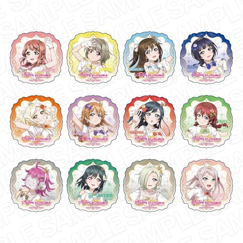 ラブライブ!スクールアイドルフェスティバル ALL STARS アクリルバッジ 永遠の一瞬 ver セット