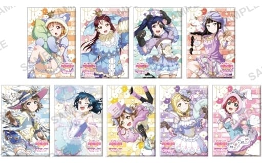 ラブライブ!スクールアイドルフェスティバル しかくい缶バッジコレクション Aqours アニマルver.