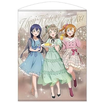 ラブライブ! 描き下ろし ことり&穂乃果&海未 100cmタペストリー