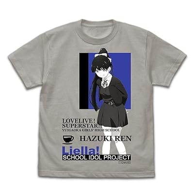 ラブライブ!スーパースター!! 葉月恋 Tシャツ/LIGHT GRAY-L