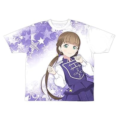 ラブライブ!スーパースター!! 描き下ろし 桜小路 きな子 両面フルグラフィックTシャツ『Sing!Shine!Smile!』Ver.-L