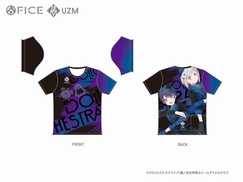 ラブライブ!蓮ノ空女学院スクールアイドルクラブ バックポケットTシャツ DOLLCHESTRA Ver. XLサイズ