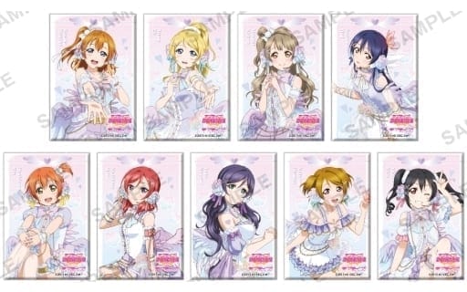 ラブライブ!スクールアイドルフェスティバル しかくい缶バッジコレクション μ’s ホワイトデーver.