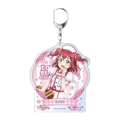 ラブライブ!スクールアイドルフェスティバル ALL STARS デカキーホルダー 黒澤ルビィ いたずら魔女のお菓子パーティ ver