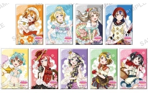 ラブライブ!スクールアイドルフェスティバル しかくい缶バッジコレクション μ’s 童話ver.