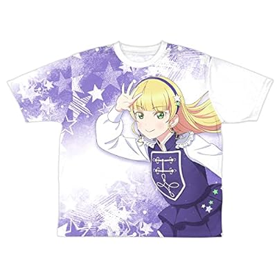 ラブライブ!スーパースター!! 描き下ろし 平安名 すみれ 両面フルグラフィックTシャツ『Sing!Shine!Smile!』Ver.-XL