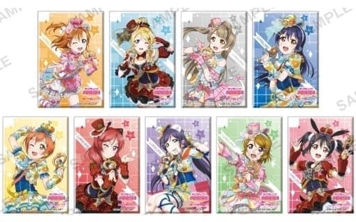 ラブライブ!スクールアイドルフェスティバル しかくい缶バッジコレクション μ’s アイドル衣装ver.