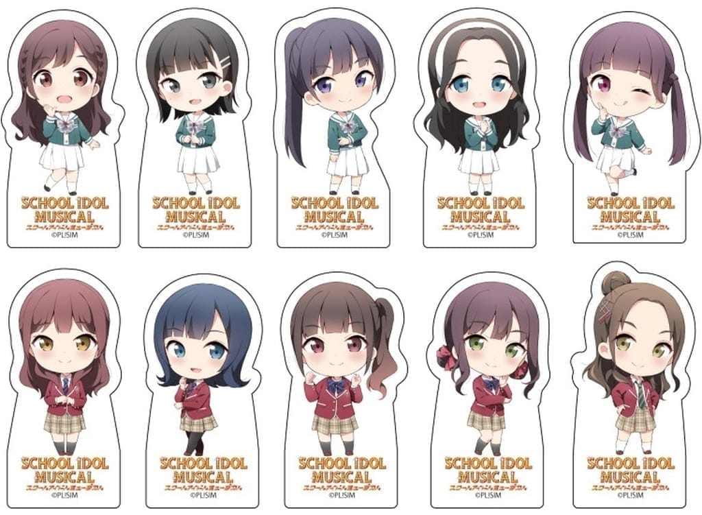 ラブライブ!スクールアイドルミュージカル アクリルブロック