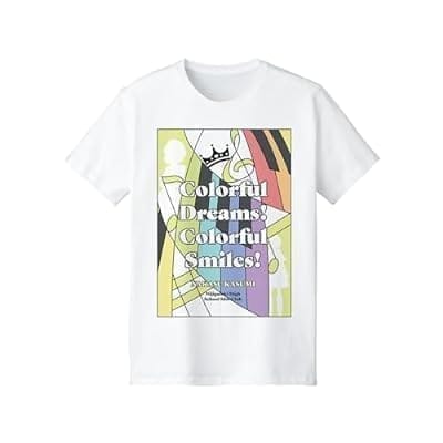 ラブライブ!虹ヶ咲学園スクールアイドル同好会 中須かすみ Colorful Dreams! Colorful Smiles! 楽曲イメージTシャツレディース XL