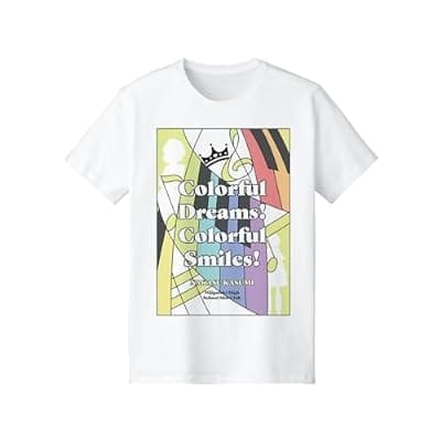 ラブライブ!虹ヶ咲学園スクールアイドル同好会 中須かすみ Colorful Dreams! Colorful Smiles! 楽曲イメージTシャツレディース XXXL