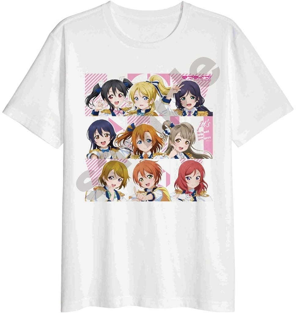 ラブライブ! 白騎士風衣装 ビッグシルエットTシャツ