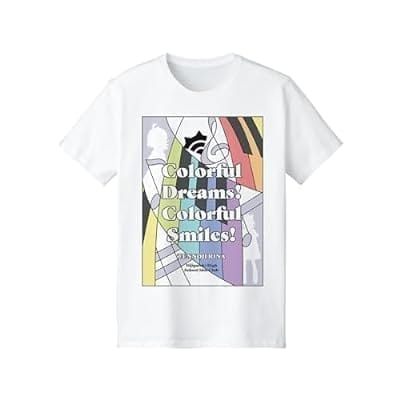 ラブライブ!虹ヶ咲学園スクールアイドル同好会 天王寺璃奈 Colorful Dreams! Colorful Smiles! 楽曲イメージTシャツレディース XXL