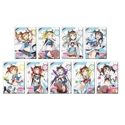 ラブライブ!スクールアイドルフェスティバル しかくい缶バッジコレクション μ's マリン ver. 9個入り1BOX