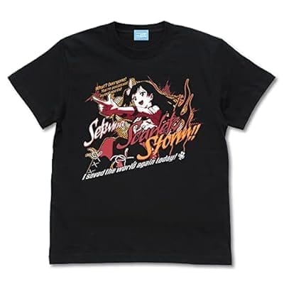 ラブライブ!虹ヶ咲学園スクールアイドル同好会 優木 せつ奈 エモーショナルTシャツ BLACK-XL