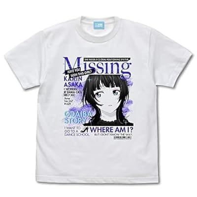 ラブライブ!虹ヶ咲学園スクールアイドル同好会 朝香 果林 エモーショナルTシャツ WHITE-XL