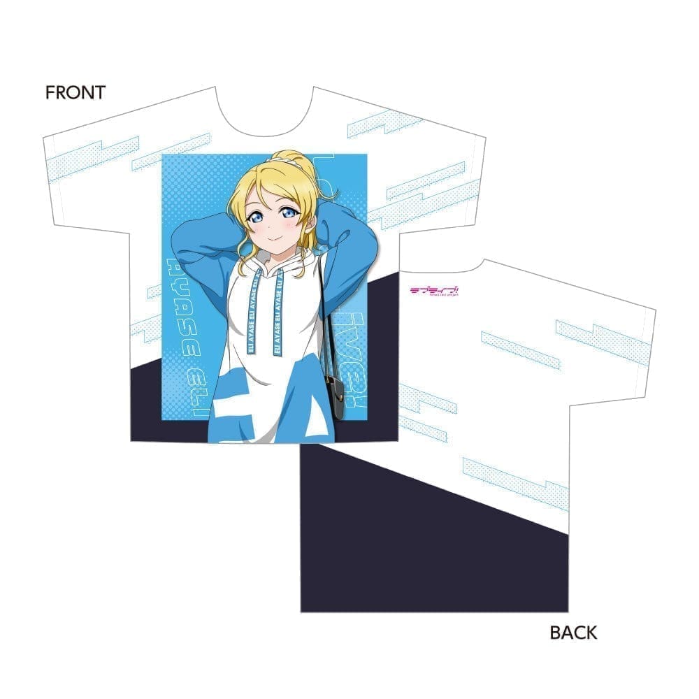 ラブライブ! 描き下ろしフルグラフィックTシャツ / 絢瀬絵里