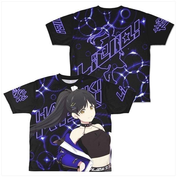 ラブライブ!スーパースター!! 描き下ろし 葉月 恋 両面フルグラフィックTシャツ/M