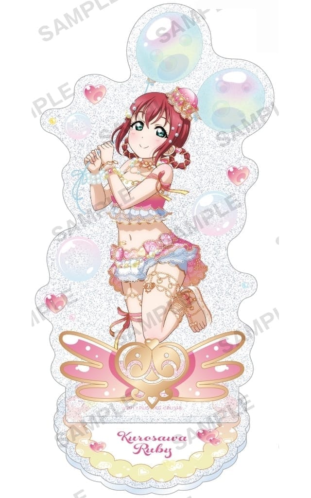 ラブライブ!スクールアイドルフェスティバル きらりんアクリルスタンド Aqours シャボン玉ver. 黒澤ルビィ