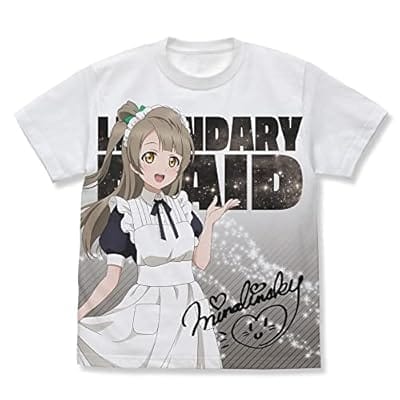 コスパ・デポ限定 ラブライブ! 描き下ろし ミナリンスキー フルグラフィックTシャツ/WHITE-L(再販)