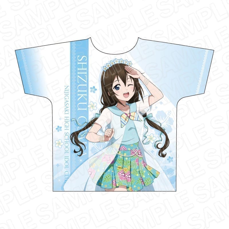 ラブライブ!虹ヶ咲学園スクールアイドル同好会 フルグラフィックTシャツ 桜坂しずく アロハ ver