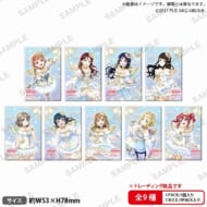 ラブライブ!スクールアイドルフェスティバル しかくい缶バッジコレクション Aqours 雪の精ver.