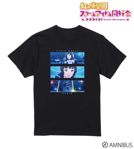 ラブライブ!虹ヶ咲学園スクールアイドル同好会 VIVID WORLD 場面写 Tシャツメンズ(サイズ/M)