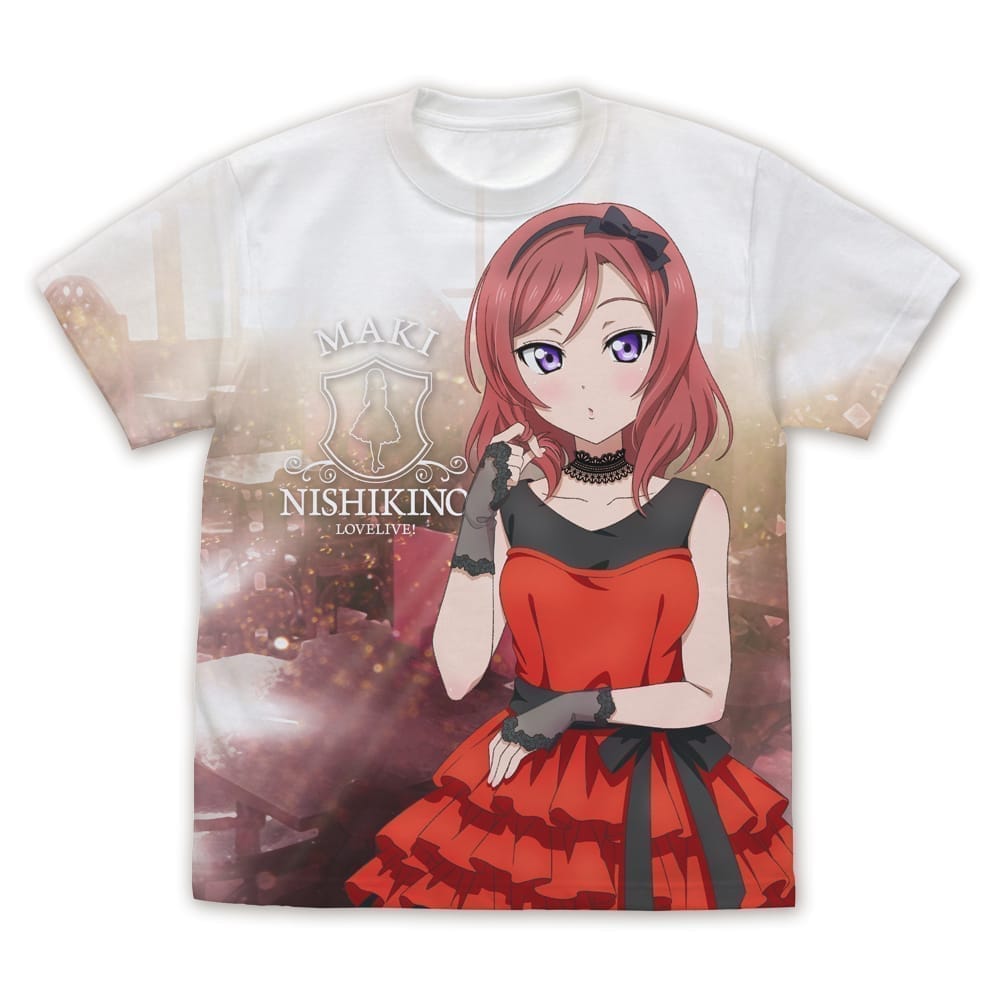 ラブライブ! 西木野真姫 フルグラフィックTシャツ パーティードレス2024Ver./M