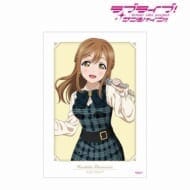 ラブライブ!サンシャイン!! 描き下ろし 国木田花丸 チェックワンピース衣装ver. A3マット加工ポスター