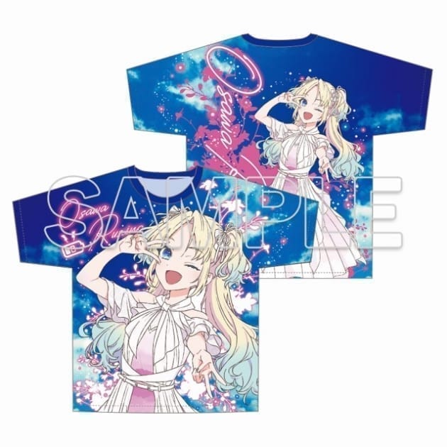 ラブライブ!蓮ノ空女学院スクールアイドルクラブ  フルグラフィックTシャツ 大沢 瑠璃乃 Link to the FUTURE Ver.