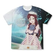 ラブライブ!サンシャイン!! 描き下ろし 桜内梨子 フルグラフィックTシャツ ソロコンサートver./WHITE-XL