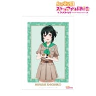 ラブライブ!虹ヶ咲学園スクールアイドル同好会 東武動物公園コラボ 描き下ろし 三船栞子 サファリルックver. A3マット加工ポスター