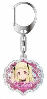 ラブライブ!スーパースター!! ラメアクリルキーホルダー 鬼塚夏美 ロリータファッション ver>