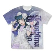 ラブライブ!サンシャイン!! 描き下ろし 津島善子 フルグラフィックTシャツ ソロコンサートver./WHITE-M