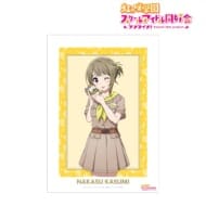 ラブライブ!虹ヶ咲学園スクールアイドル同好会 東武動物公園コラボ 描き下ろし 中須かすみ サファリルックver. A3マット加工ポスター>