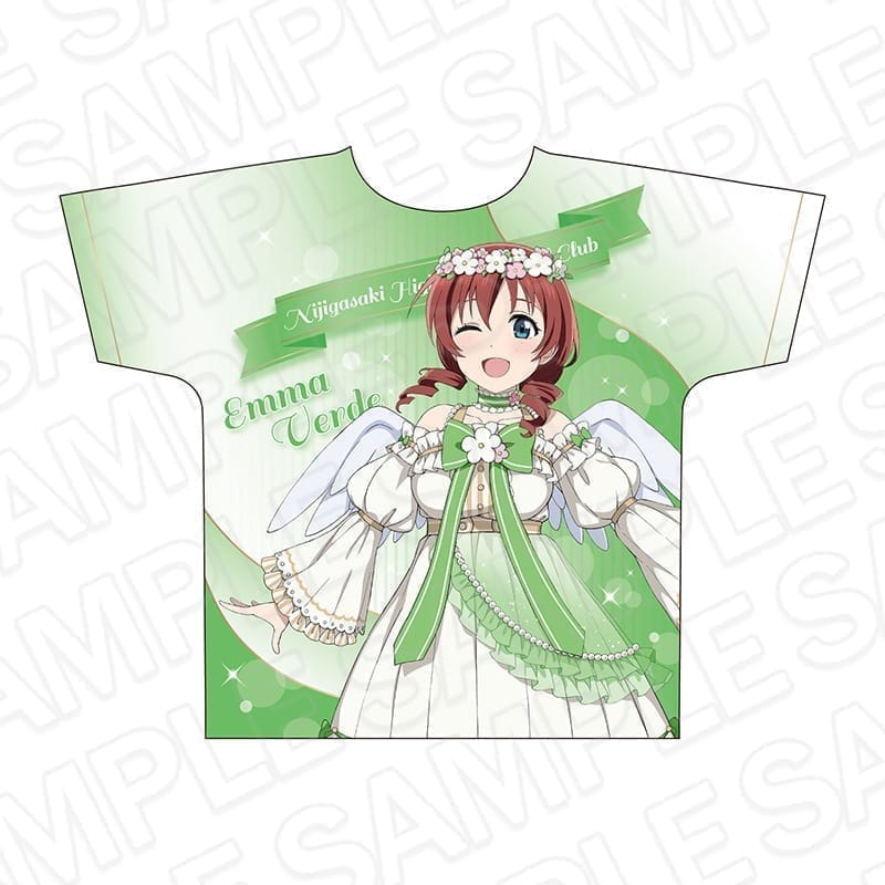 ラブライブ!虹ヶ咲学園スクールアイドル同好会 フルグラフィックTシャツ エマ・ヴェルデ 天使と悪魔 ver