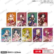 ラブライブ!スクールアイドルフェスティバル しかくいホログラム缶バッジコレクション Aqours バレンタイン編Part2 ver.